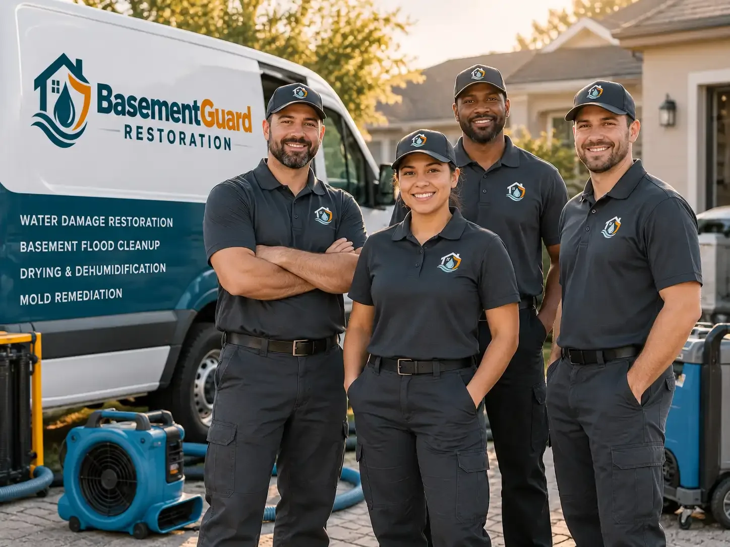 Basement Water Damage Restoration company in Woodbine, KS